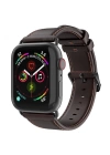 Dux Ducis Apple Watch 42-44-45MM için Business Deri Kayış Kordon