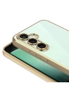 Galaxy A35 Kılıf Kamera Korumalı Logo Gösteren Zore Omega Kapak