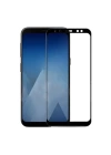 More TR Galaxy A7 2018 Zore Kenarları Kırılmaya Dayanıklı Cam Ekran Koruyucu