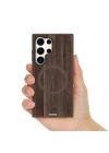 Galaxy S24 Ultra Kılıf Magsafe Şarj Özellikli Sararmaya Dayanıklı Youngkit Wood Forest Serisi Kapak