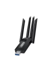Go Des GD-BT318 Çift Bantlı 1200m 300Mbps 4 Antenli Kablosuz İnternet Sağlayıcı USB WiFi Adaptör
