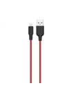 HOCO X21 Plus USB to iPhone Lightning Silikon Hızlı Şarj ve Data Kablosu