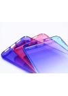 Huawei P20 Kılıf Zore Renkli Transparan Kapak