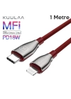 KUULAA 1Mfi sertifikalı Type-C to Lightning İPhone PD 18W Şarj Kablosu