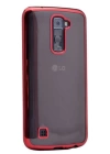 LG K10 Kılıf Zore Lazer Kaplama Silikon