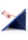 More TR Apple iPad 9.7 2017 (5.Nesil) Kılıf Zore Tri Folding Kalem Bölmeli Standlı Kılıf