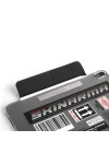 More TR Apple iPad Air 10.9 2022 (5.Nesil) Kılıf SkinArma Sticker Tasarımlı Kalemlikli Arkası Şeffaf Standlı Magnetik Taito Kılıf