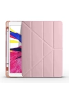 More TR Apple iPad Pro 10.5 (7.Nesil) Kılıf Zore Tri Folding Kalem Bölmeli Standlı Kılıf