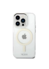 More TR Apple iPhone 14 Pro Max Kılıf TUMI Magsafe Şarj Özellikli Airbag Tasarımlı Kapak