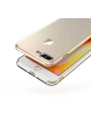 More TR Apple iPhone 8 Plus Kılıf Zore Kamera Korumalı Süper Silikon Kapak