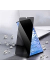 More TR Oppo A12 Zore New 5D Privacy Temperli Ekran Koruyucu
