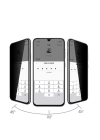 More TR Oppo A31 Zore New 5D Privacy Temperli Ekran Koruyucu