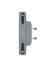 Wiwu Wi-DS001 Tesla Uyumlu Type-C Lightning USB-A Akıllı Araç İçi Şarj İstasyonu 60W