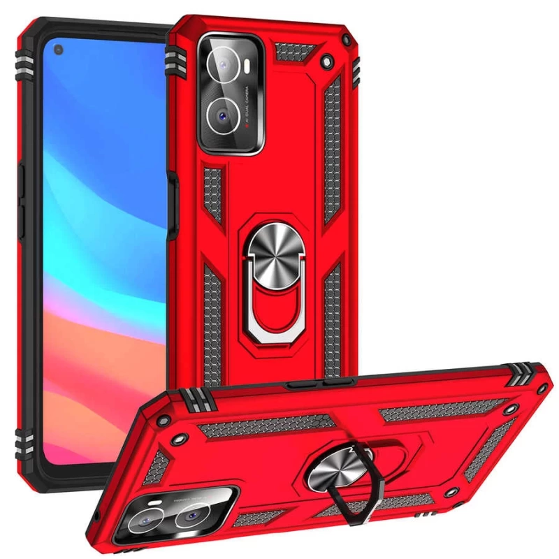 More TR Oppo A76 Kılıf Zore Vega Kapak