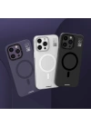 More TR Apple iPhone 13 Pro Max Kılıf Magsafe Şarj Özellikli Standlı YoungKit Hermit Bracket Serisi Kapak