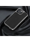 More TR Apple iPhone 13 Pro Max Kılıf Wiwu Genuine Leather Silver Calfskin Orjinal Deri Kapak