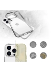 More TR Apple iPhone 13 Pro Max Kılıf Zore Şeffaf Ultra İnce Airbag Tasarımlı Okka Kapak
