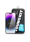 More TR Apple iPhone 14 Pro Max Youngkit Antistatik Ve Antidust Kolay Uygulama Aparatlı Cam Ekran Koruyucu