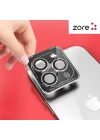 More TR Apple iPhone 14 Pro Max Zore CL-12 Premium Safir Parmak İzi Bırakmayan Anti-Reflective Kamera Lens Koruyucu