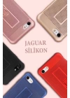 Apple iPhone 5 Kılıf Zore Jaguar Standlı Silikon