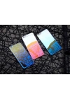 Apple iPhone 5 Kılıf Zore Renkli Transparan Kapak