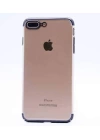 Apple iPhone 7 Plus Kılıf Zore Tareks Şeffaf Kapak