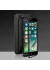 Apple iPhone 8 Plus Kılıf Zore Devrim Mıknatıslı Cam Kapak