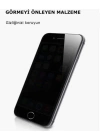 Apple iPhone 8 Zore Kor Privacy Cam Ekran Koruyucu
