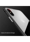 Apple iPhone X Kılıf Zore Devrim Mıknatıslı Cam Kapak