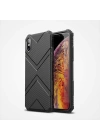 Apple iPhone XS Max 6.5 Kılıf Zore Hank Silikon