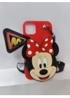 Askılı Cüzdan Kılıf - Minnie Mouse