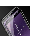Galaxy A8 2018 Zore Kenarları Kırılmaya Dayanıklı Cam Ekran Koruyucu