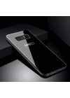 Galaxy Note 8 Kılıf Zore Düz Renkli Ebruli Cam Kapak