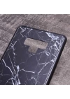 Galaxy Note 9 Kılıf Zore Mermerli Devrim Cam Kapak