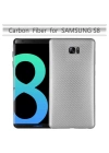 Galaxy S8 Kılıf İ-Zore Karbon Silikon