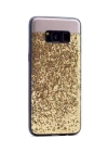 Galaxy S8 Kılıf Zore Metal Simli Kapak