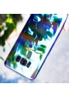 Galaxy S8 Kılıf Zore Renkli Transparan Kapak