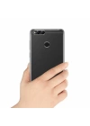 Huawei Honor 7X Kılıf Zore Ultra İnce Silikon Kapak 0.2mm