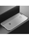 Huawei P Smart Kılıf Zore Dört Köşeli Lazer Silikon Kapak