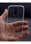 LG K8 Kılıf Zore Ultra İnce Silikon Kapak 0.2 mm