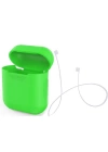 More TR Ally Apple Airpods İçin Renkli Strap Kulaklık Askısı+ Silikon Kılıf