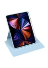 More TR Apple iPad 10.9 2022 (10.Nesil) Kılıf Zore Termik Kalem Bölmeli Dönebilen Standlı Kılıf