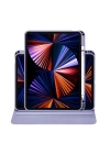 More TR Apple iPad Pro 11 2021 (3.Nesil) Kılıf Zore Termik Kalem Bölmeli Dönebilen Standlı Kılıf