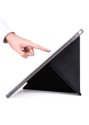 More TR Apple iPad Pro 12.9 2022 M2 Kılıf Zore Tri Folding Kalem Bölmeli Standlı Kılıf