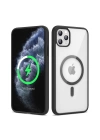 More TR Apple iPhone 11 Pro Kılıf Magsafe Wireless Şarj Özellikli Silikon Zore Ege Kapak