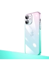 More TR Apple iPhone 12 Kılıf Parlak Renk Geçişli Kamera Korumalı Zore Senkron Kapak