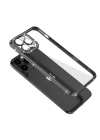 More TR Apple iPhone 12 Pro Kılıf Kamera Korumalı Taşlı Zore Mina Kapak
