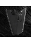 More TR Apple iPhone 12 Pro Max Kılıf Karbon Fiber Benks Hybrid Kevlar Kapak