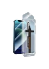 More TR Apple iPhone 12 Pro Max Zore Süper Fast Anti-Dust Toz Önleyici Temperli Ekran Koruyucu