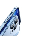 More TR Apple iPhone 13 Pro Max Kılıf Sert PC Renkli Çerçeveli Zore Riksos Kapak